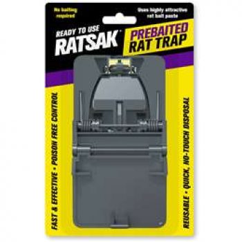 Ratsak Pre Baited Rat Trap  each