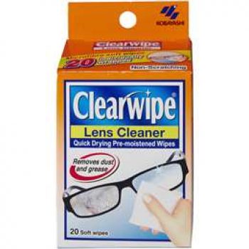 Clearwipe Lens Cleaner  20 pack
