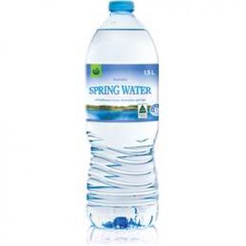 Woolworths Spring Water 1.5l bottle - Black Box Product Reviews