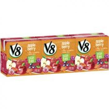 V8 Fruit & Veg Apple Berry Fusion 3x250ml