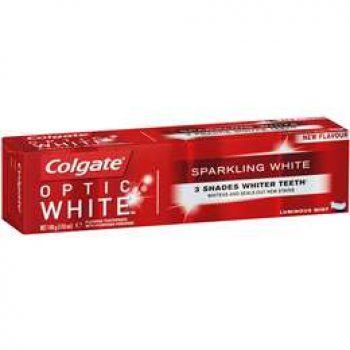 Colgate Optic White Sparkling White Teeth Whitening Toothpaste 140g