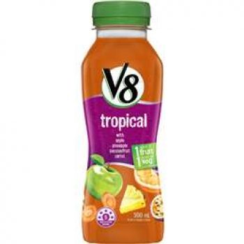 V8 Fruit & Veggie Juice Tropical Fusion 300ml
