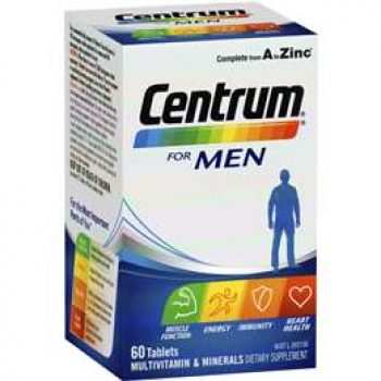 Centrum For Men Multivitamin 60pk