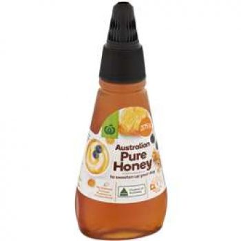 Woolworths Honey Twist And Squeeze 375g