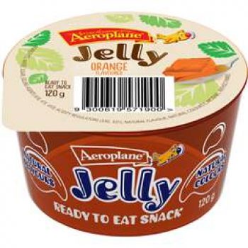 Aeroplane Ready To Eat Orange Jelly 120g
