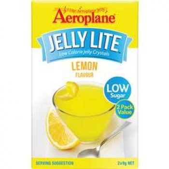 Aeroplane Jelly Lite Twin Lemon 2x9g