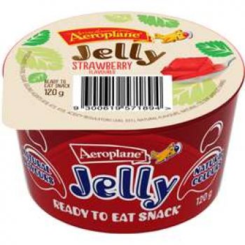 Aeroplane Ready To Eat Jelly Strawberry 120g