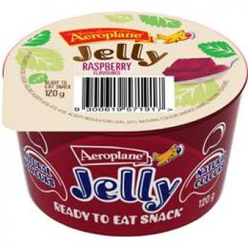 Aeroplane Ready To Eat Jelly Raspberry 120g