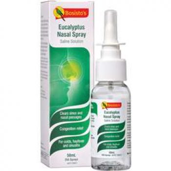 Bosisto’s Nasal Spray Eucalyptus Saline 50ml