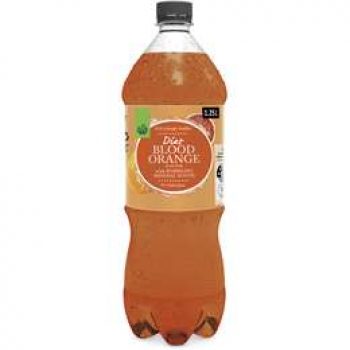 Woolworths Diet Blood Orange Sparkling Mineral Water 1.25l
