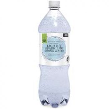 Woolworths Lightly Sparkling Spring Water 1.25l