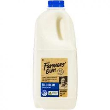 Farmers Own Full Cream Homogenised 2l