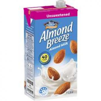 Almond Breeze Unsweetened Almond Milk 1l