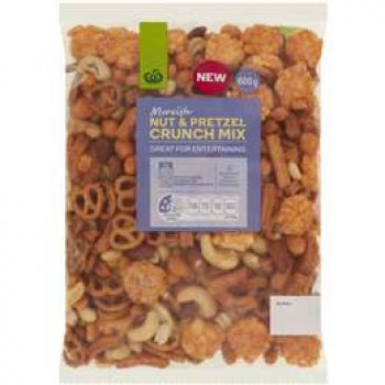 Woolworths Nut & Pretzel Crunch Mix 600g