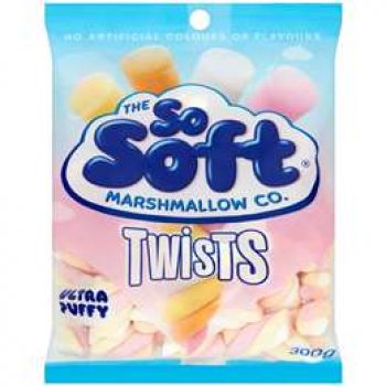 So Soft Marshmallow Twists  300g