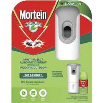 Mortein Naturgard Auto Indoor Insect Control System Eucalyptus 154g