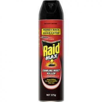 Raid Max Crawling Insect Killer  375g