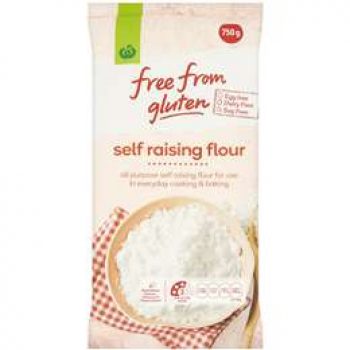 Woolworths Free From Gluten Self Raising Flour 750g
