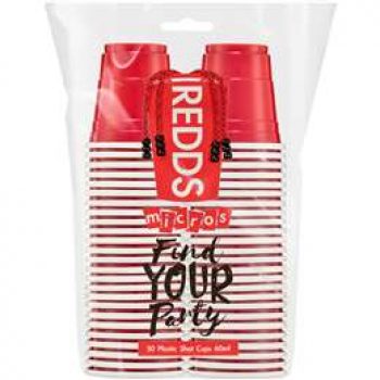 Redds Micros Shot Cups 60ml 60ml 50 pack