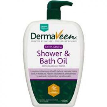 Dermaveen Body Wash Shower And Bath Oil 500ml