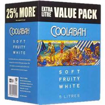 Coolabah Cask Wine Soft Fruity White 5l