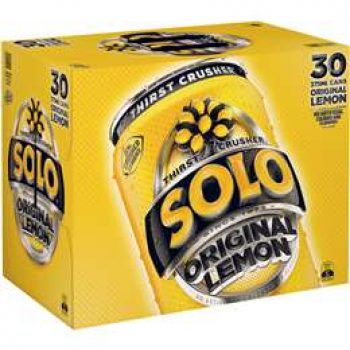 Solo Lemon Cans 30x375ml pack