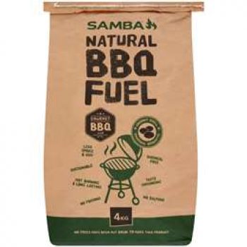 Samba Natural Bbq Fuel  4kg