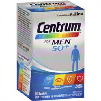 Centrum For Men 50+  60pk