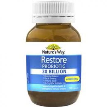 Nature’s Way Restore Probiotic 30 Billion 30 pack