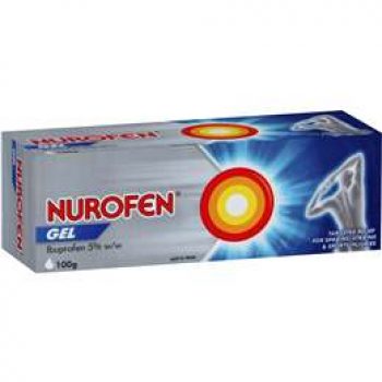 Nurofen Pain And Inflammation Relief Gel 5% Ibuprofen 100g