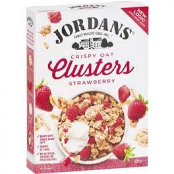 Jordans Strawberry Crispy Oat Clusters 500g