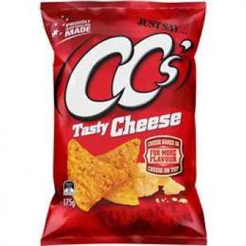 Cc’s Corn Chips Tasty Cheese 175g
