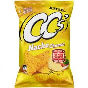 Cc’s Corn Chips Nacho Cheese 175g