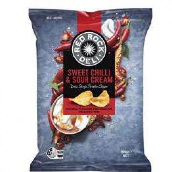 Red Rock Deli Share Pack Sweet Chilli & Sour Cream 165g