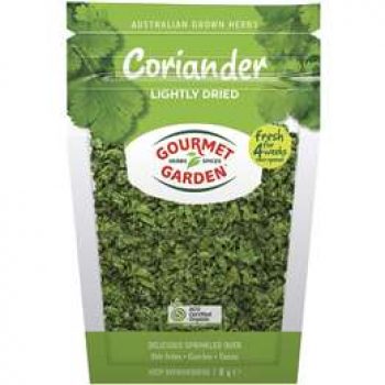 Gourmet Garden Coriander Lightly Dried 8g sachet