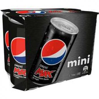 Pepsi Max Mini Cans 6x200ml