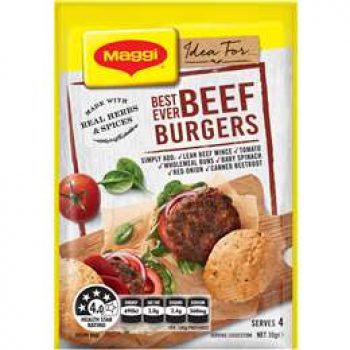 Maggi Best Ever Beef Burgers Recipe Base 30g