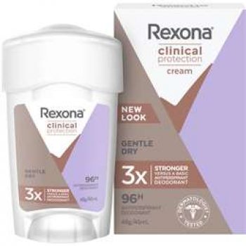 Rexona Women Antiperspirant Deodorant Clinical Gentle Dry 45ml