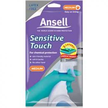 Ansell Gloves Sensitive Touch Medium each