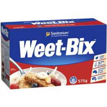 Sanitarium Weet-bix Breakfast Cereal 575g