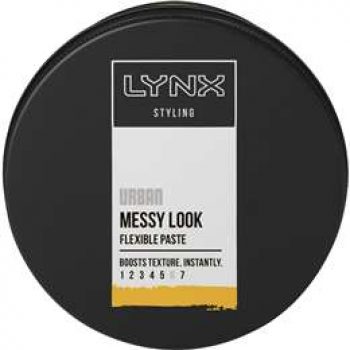 Lynx Hair Styling Paste Messy Look 75ml