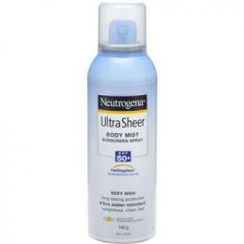 Neutrogena Ultra Sheer Body Mist Spf 50 140g