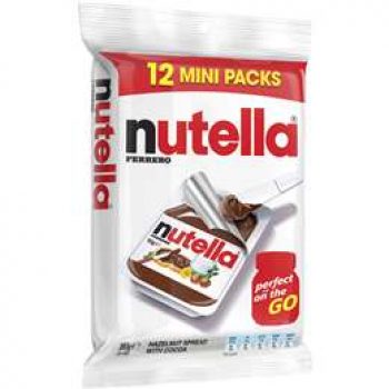 Nutella Hazelnut Spread 12pk 180g