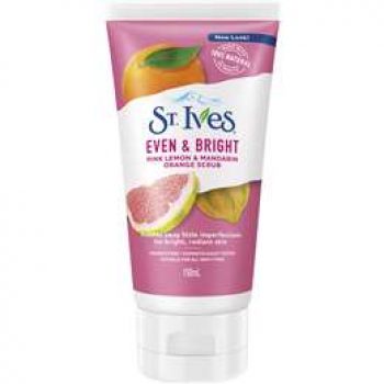 St Ives Even & Bright Scrub Pink Lemon & Mandarin 150ml