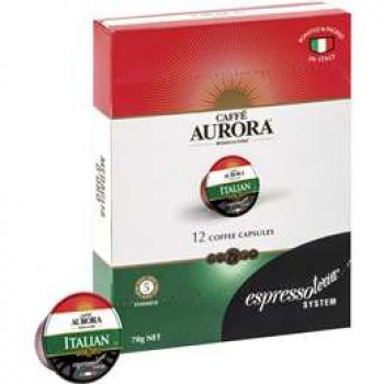 Espressotoria Aurora Coffee Italian Coffee Capsules 100g