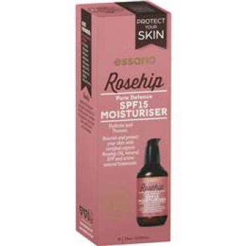 Essano Rosehip Moisturiser Pure Defence Spf15 75ml