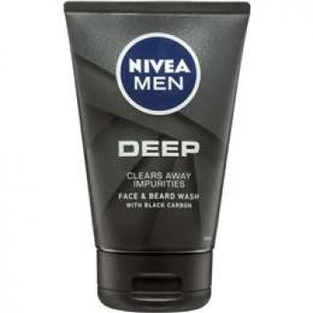 Nivea Men Deep Face & Beard Wash 100ml