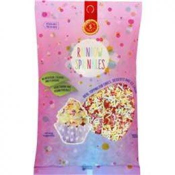Dollar Sweets Vegetarian Rainbow Sprinkles 155g