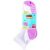 Underworks Girls Quarter Crew Socks Size 9-12 5 pack