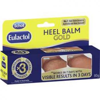 Scholl Eulactol Gold Heel Balm  80ml
